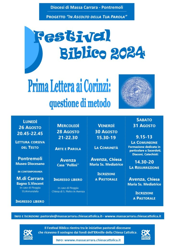 1. LocandinaFestival Biblico Generale