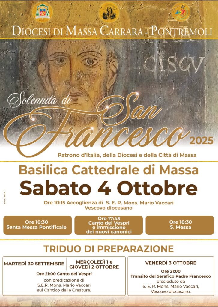 locandina san francesco 2025